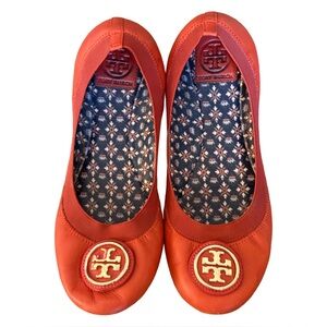 Tory Burch Coral Ballet Flats